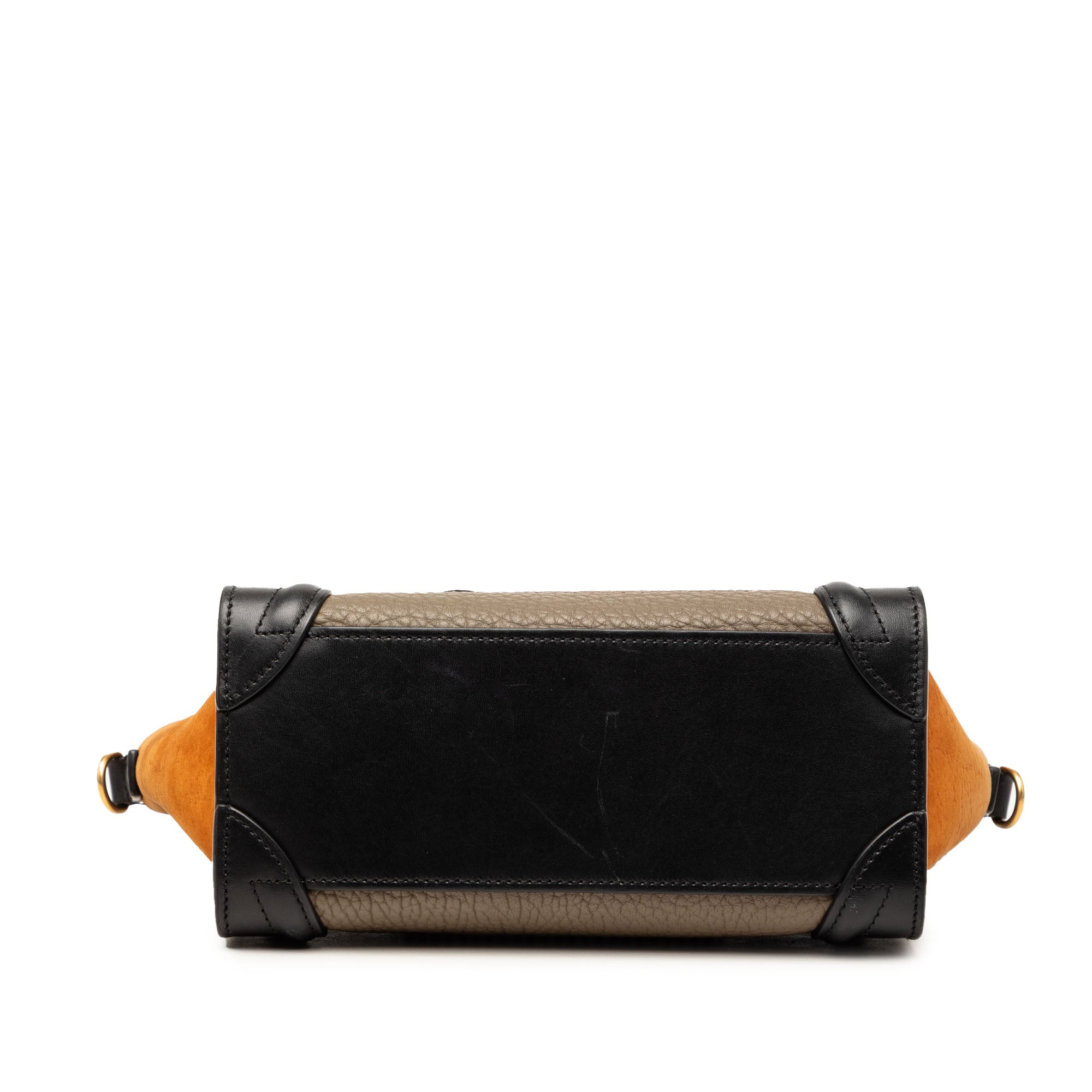 Nano Tricolor Leather Luggage Tote - Image 3