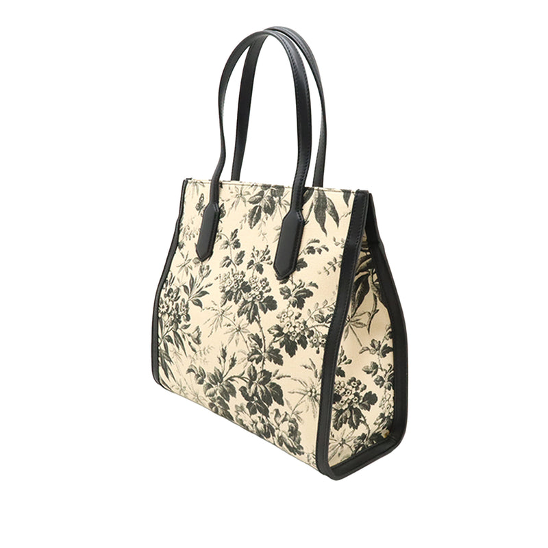 Canvas GG Ribbon Herbarium Tote - Image 2