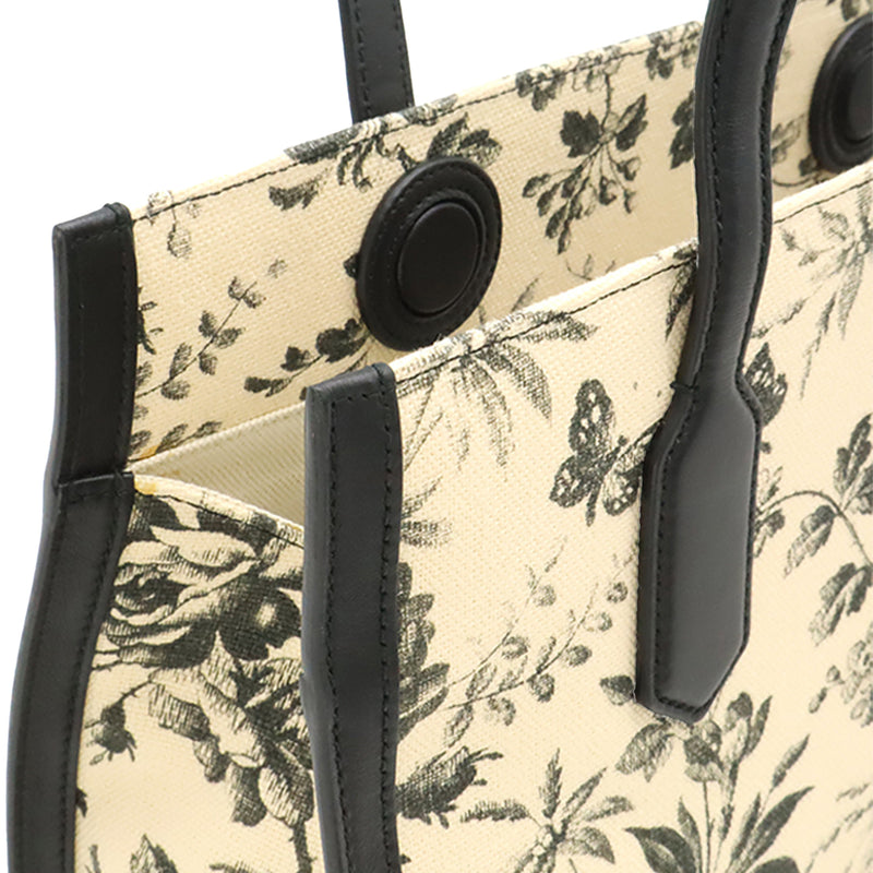 Canvas GG Ribbon Herbarium Tote - Image 5