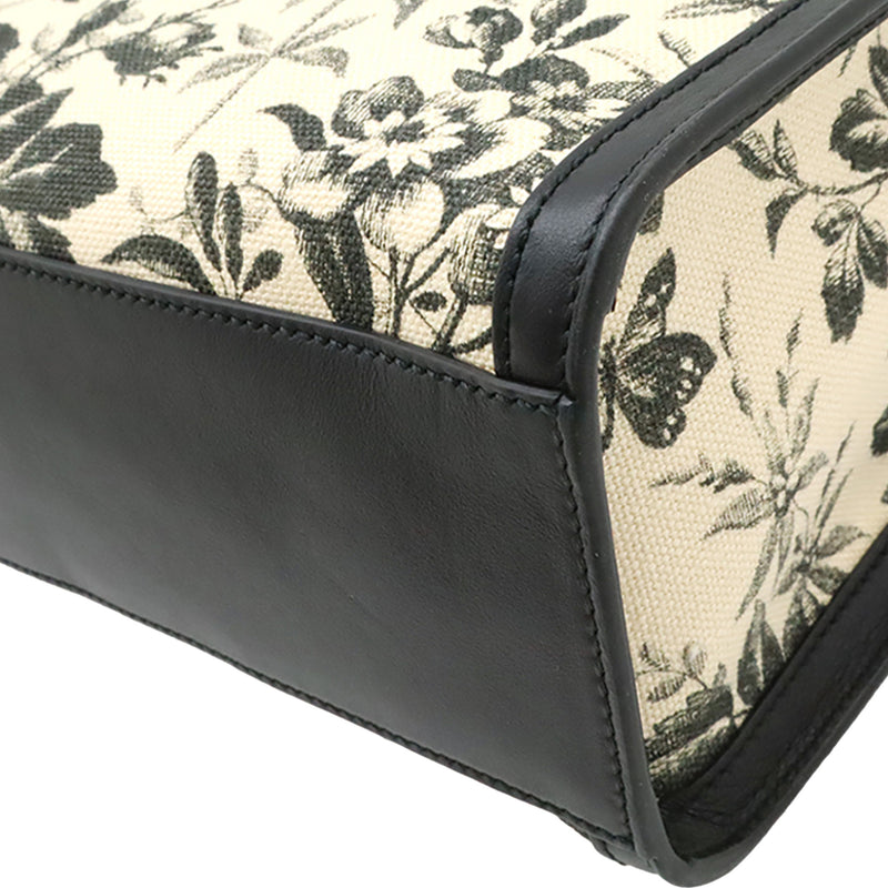 Canvas GG Ribbon Herbarium Tote - Image 7