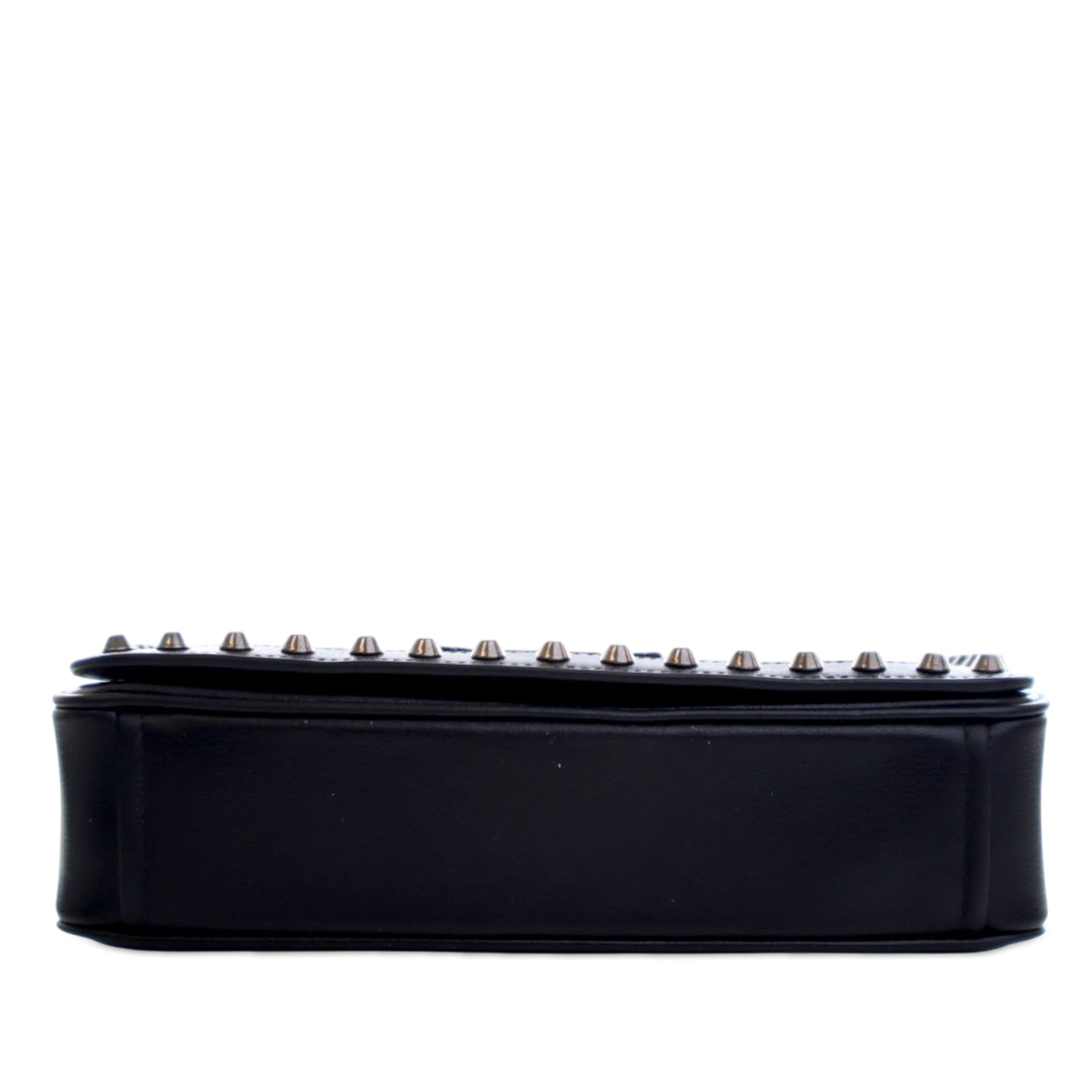 Bicolor Glace Calfskin Studded Crossbody - Image 5