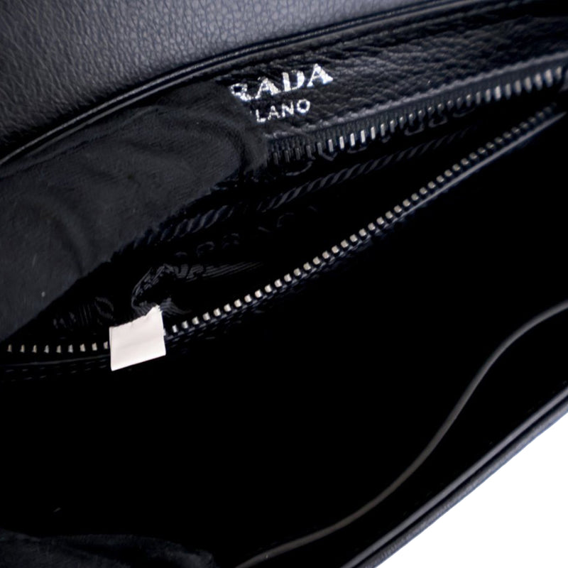 Bicolor Glace Calfskin Studded Crossbody - Image 6