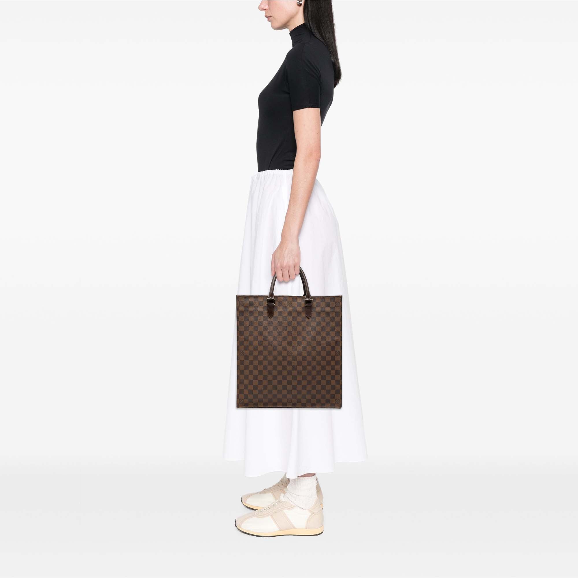 Damier Ebene Sac Plat - Image 7