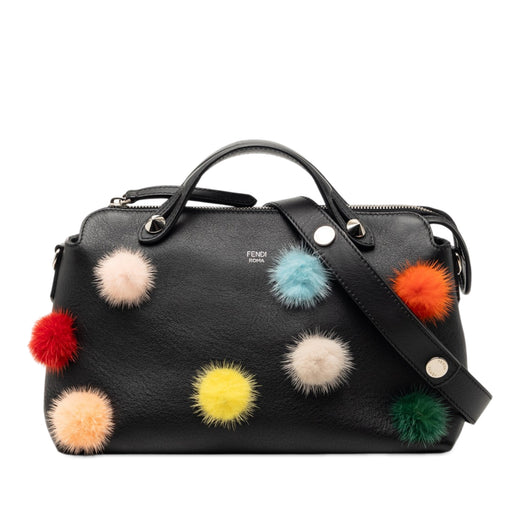 Medium Leather Pompom By The Way Satchel - Image 1