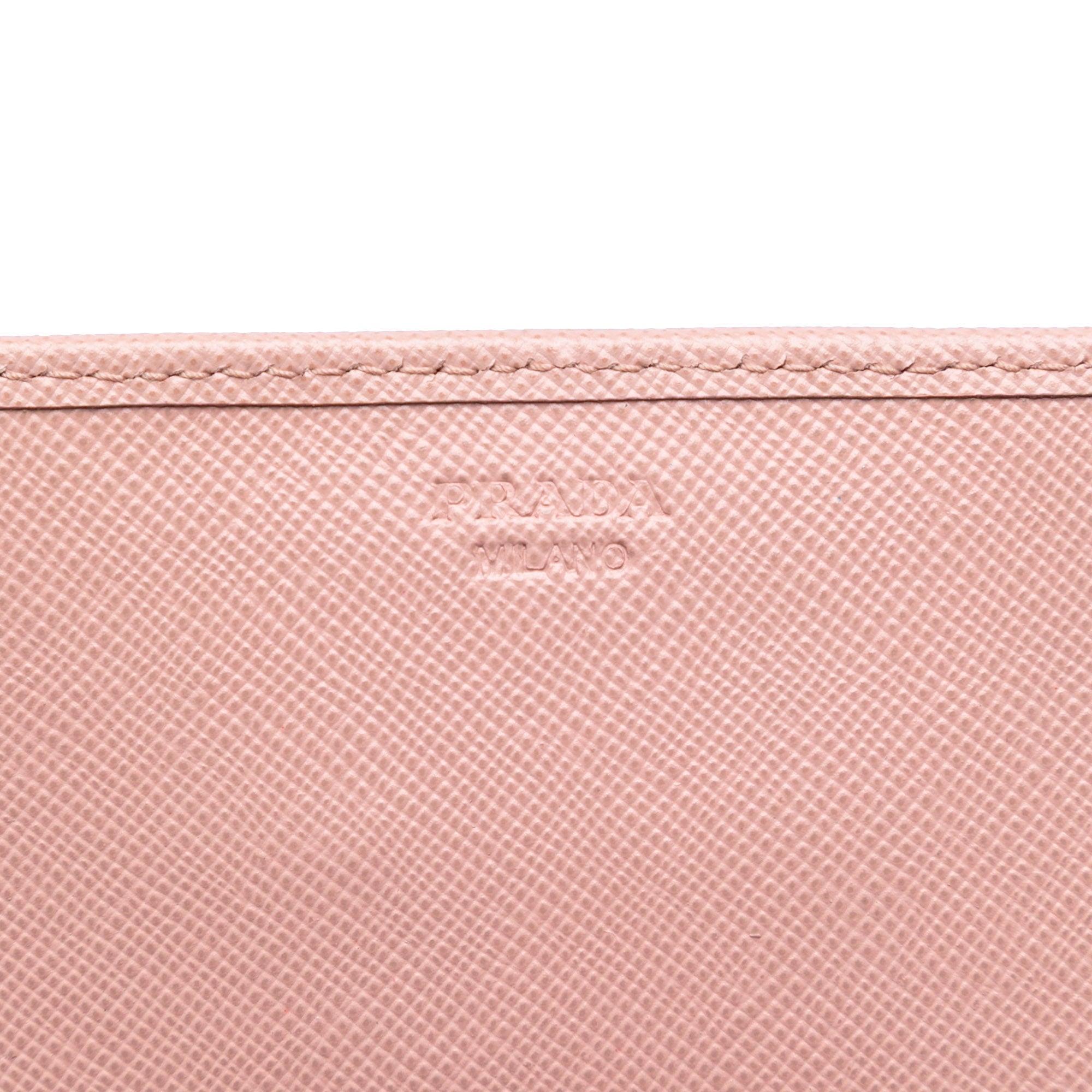Saffiano Lux Bow Wallet On Strap - Image 6