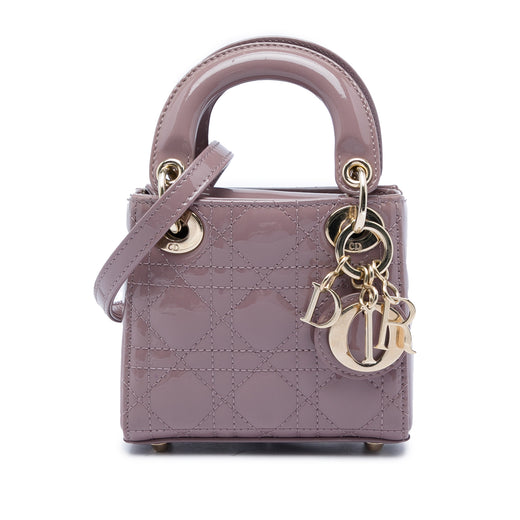 Micro Patent Cannage Lady Dior - Image 1