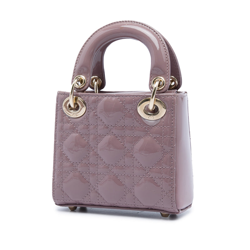 Micro Patent Cannage Lady Dior - Image 2