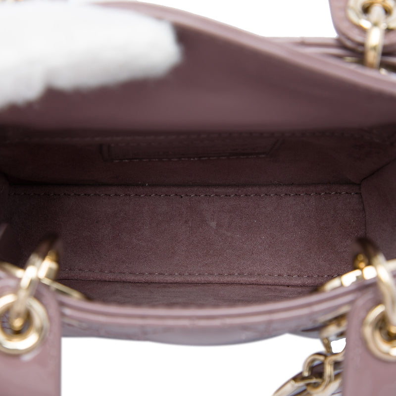 Micro Patent Cannage Lady Dior - Image 4