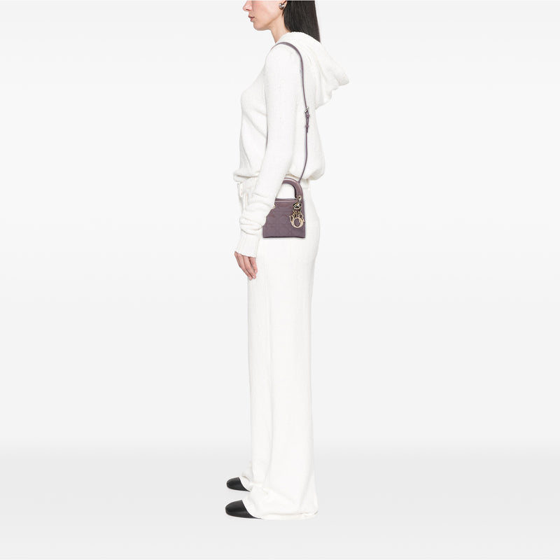 Micro Patent Cannage Lady Dior - Image 5