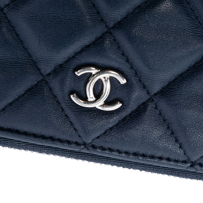Medium Quilted Lambskin O Case Clutch - Image 5