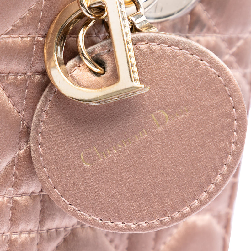 Small Satin Cannage My ABCDior Lady Dior - Image 5