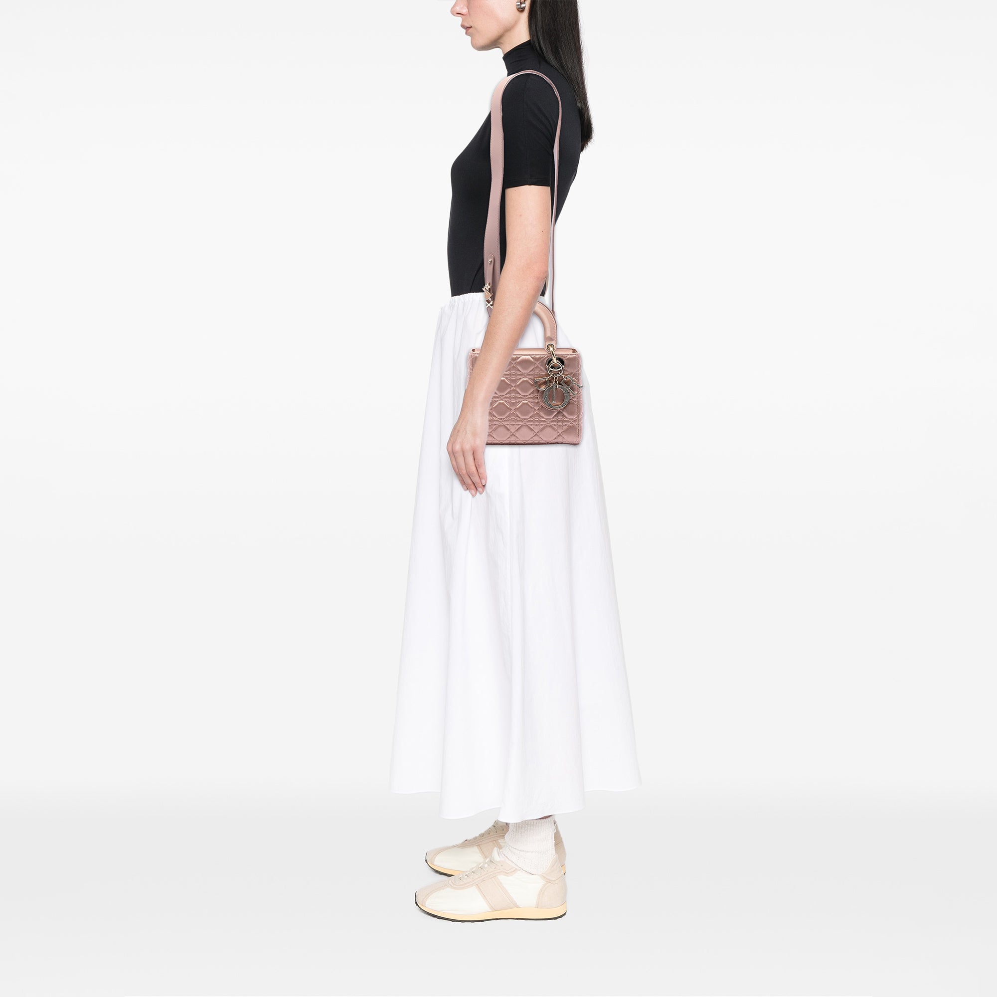 Small Satin Cannage My ABCDior Lady Dior - Image 6
