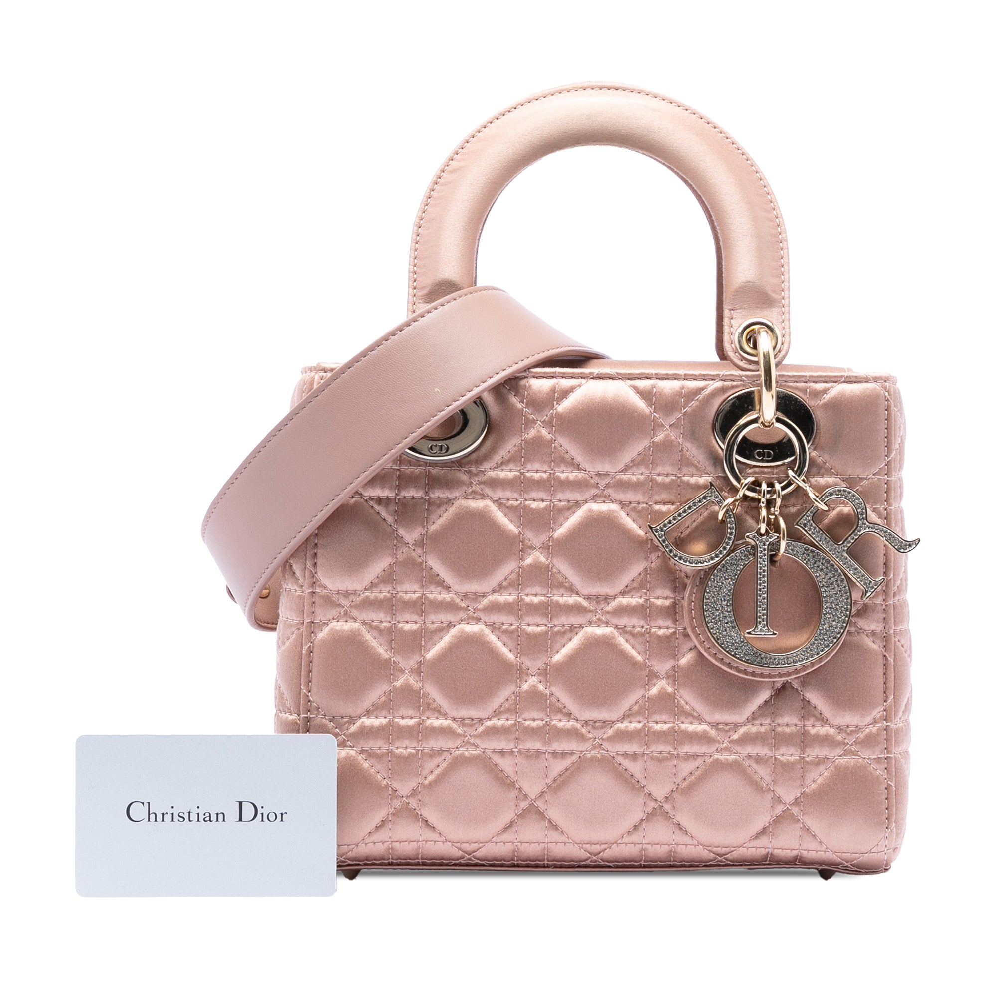Small Satin Cannage My ABCDior Lady Dior - Image 7