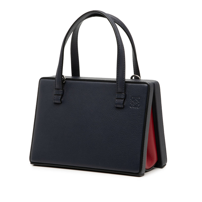 Small Leather London Postal Top Handle Bag - Image 2