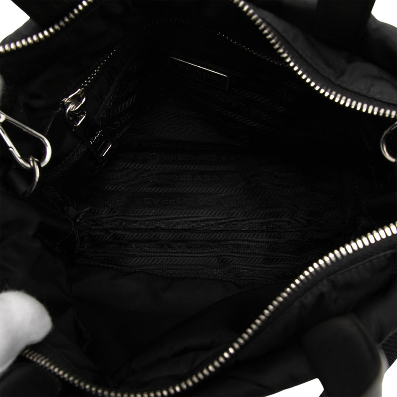 Small Padded Re Nylon Tote - Image 4