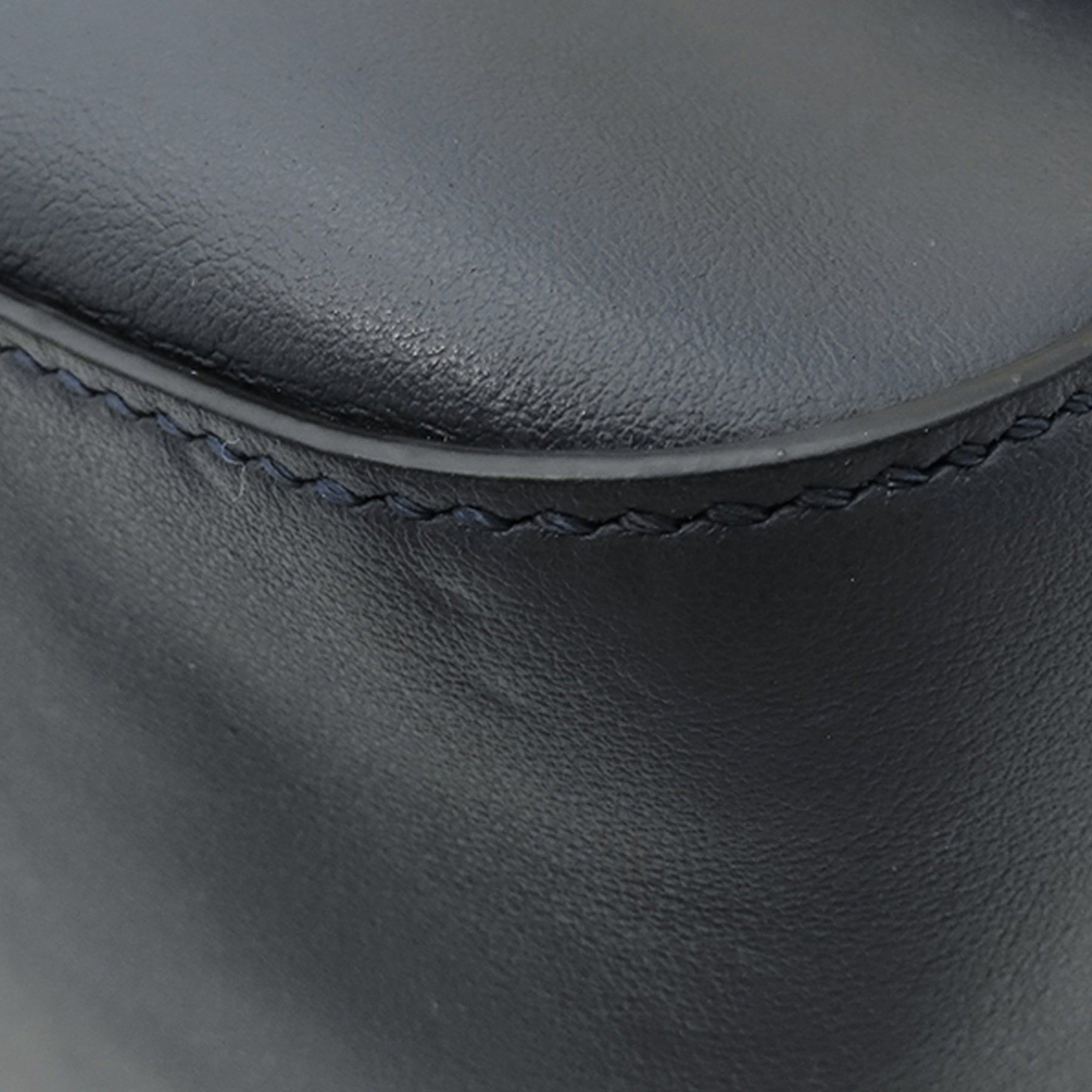 Bicolor Leather Double F Baguette Satchel - Image 10