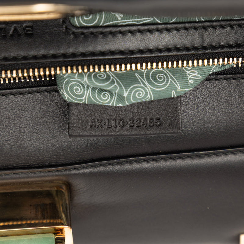 Isabella Rossellini Wrinkled Patent Top Handle Bag - Image 6
