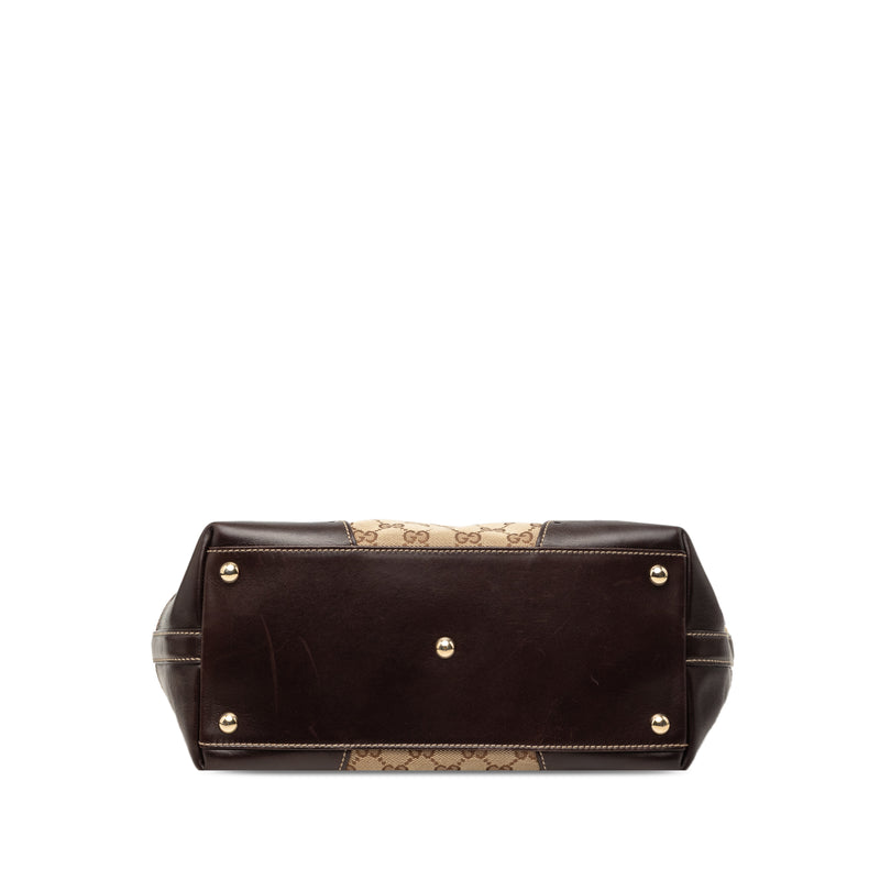 GG Canvas Punch Tote - Image 3