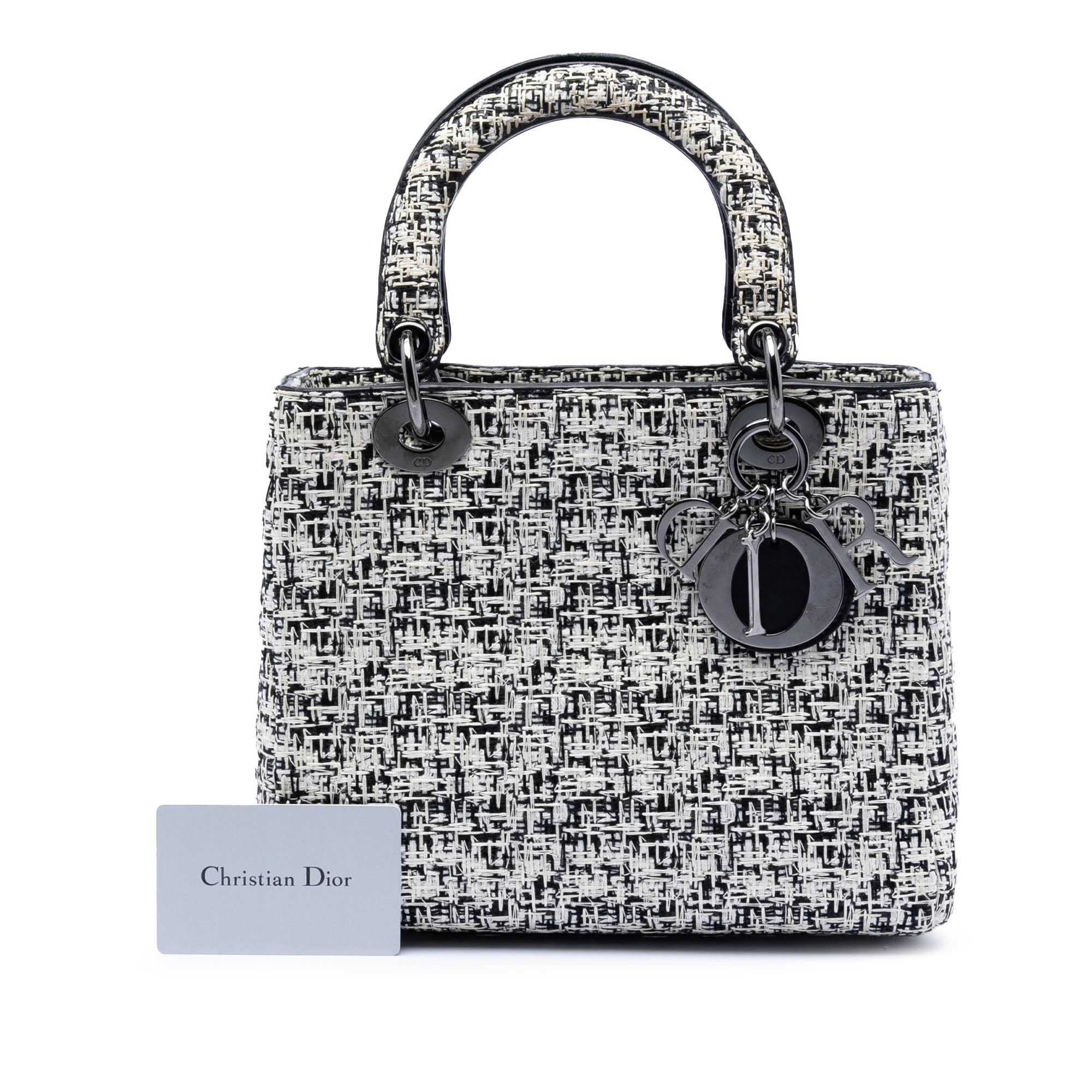Medium Tweed Lady Dior - Image 8