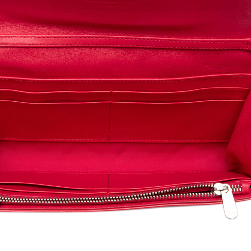 Patent Cannage Lady Dior Wallet On Chain - Image 4