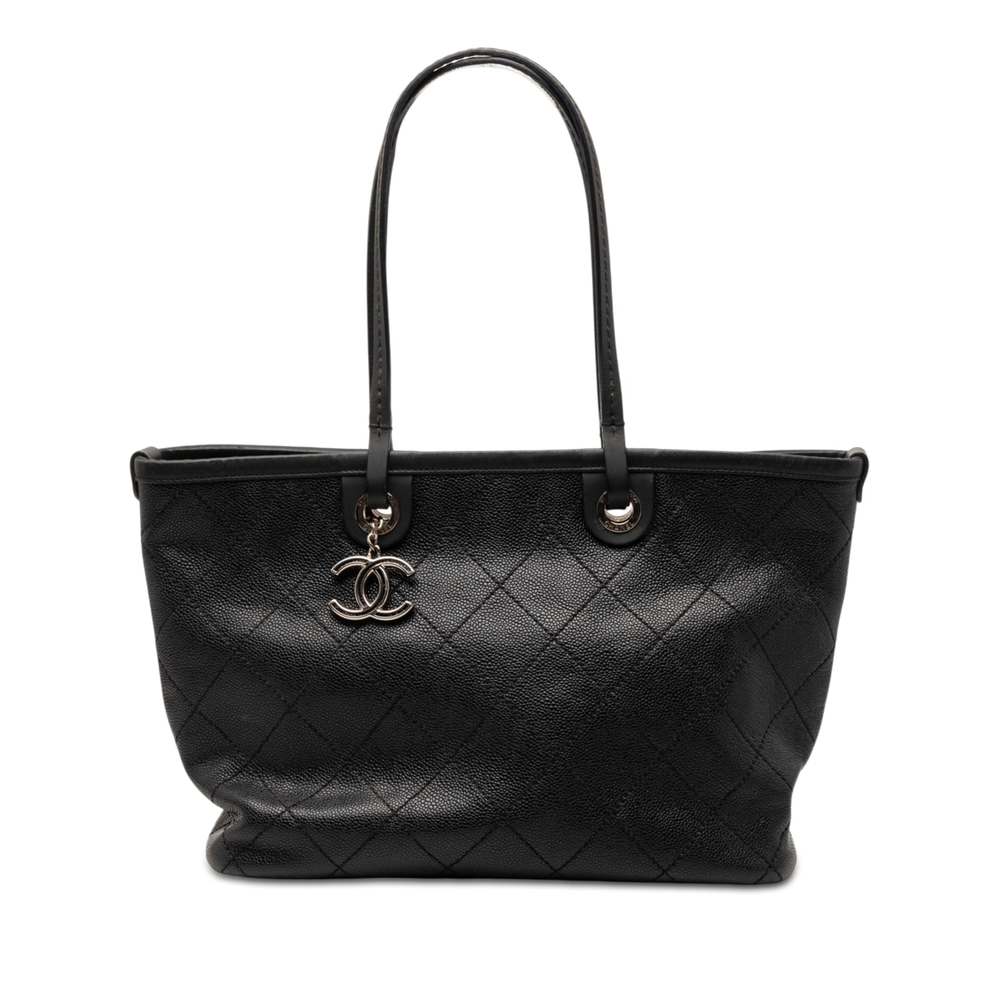 CC Caviar Wild Stitch On the Road Tote - Image 1