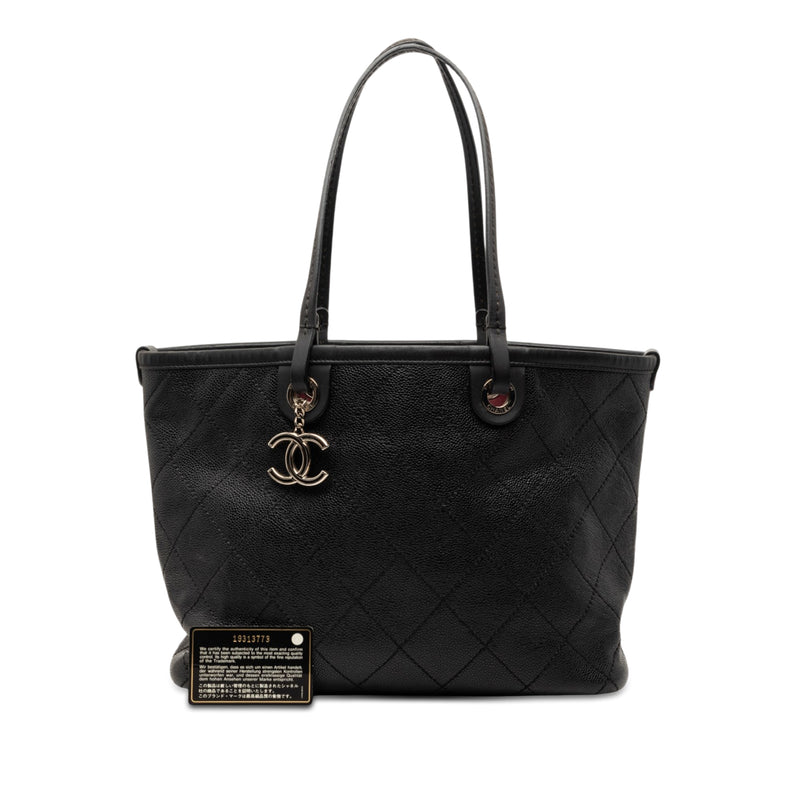 CC Caviar Wild Stitch On the Road Tote - Image 8