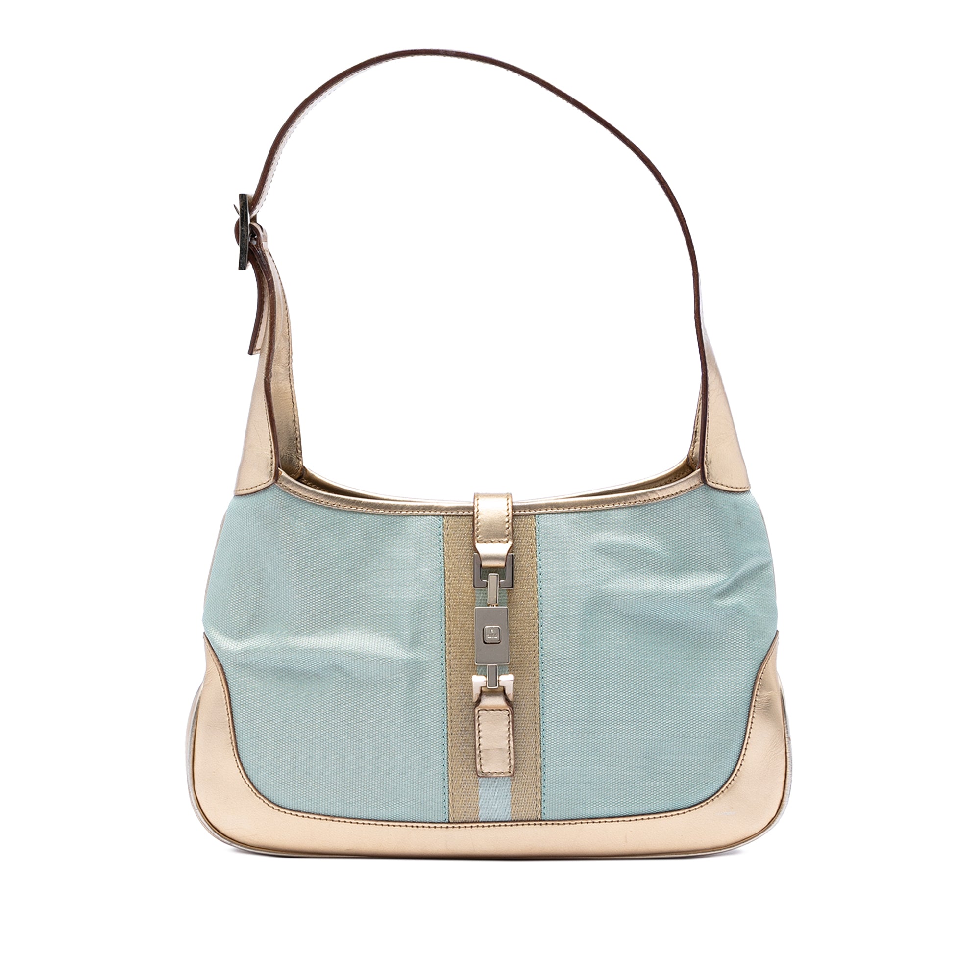 Canvas Web Jackie Shoulder Bag - Image 1