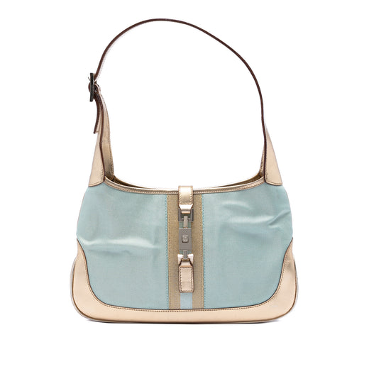 Canvas Web Jackie Shoulder Bag - Image 1