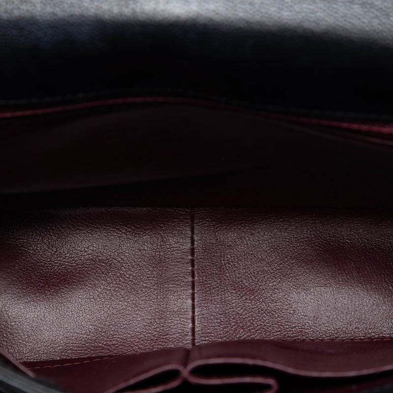 Small CC Diagonal Quilted Goatskin Flap - Image 4