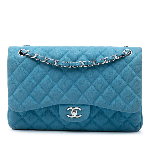Jumbo Classic Caviar Double Flap - Image 1