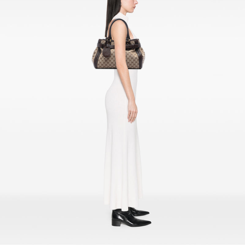 GG Canvas Running Tote - Image 6