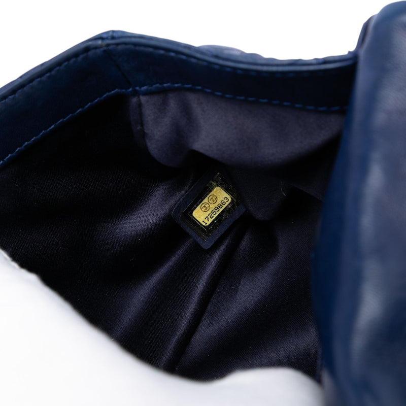 Small Quilted Lambskin Beaded Single Flap - Image 6