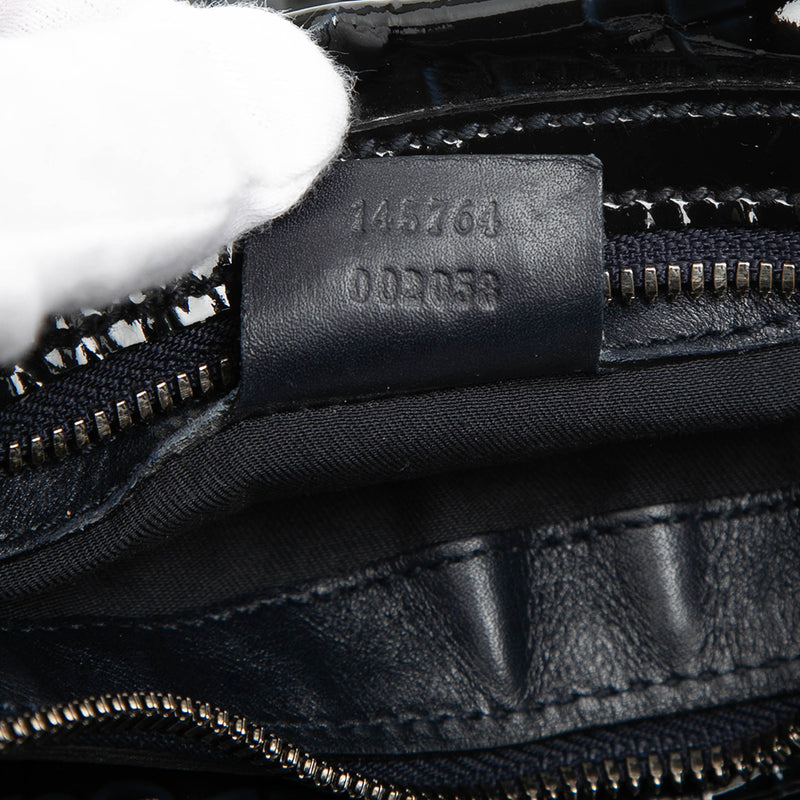 Patent Horsebit Glam Hobo - Image 6