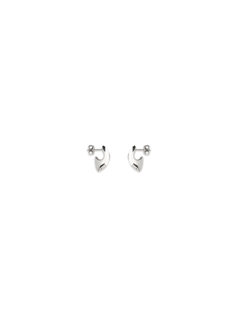 Bottega Veneta Sterling Silver Stud Earrings —