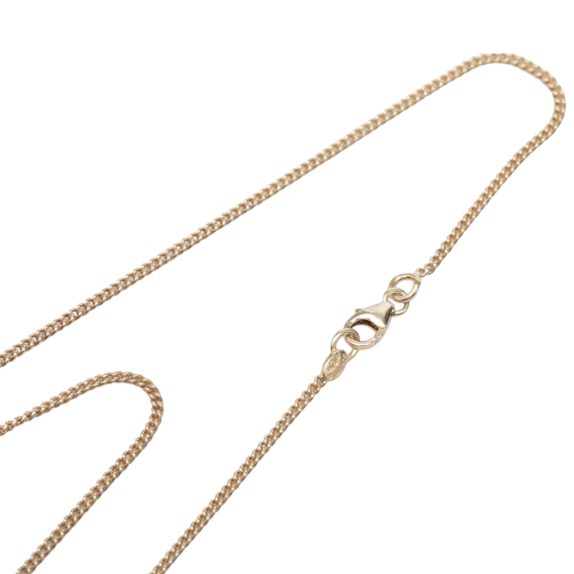 CC Gold Plated Sailboat Pendant Necklace - Image 4
