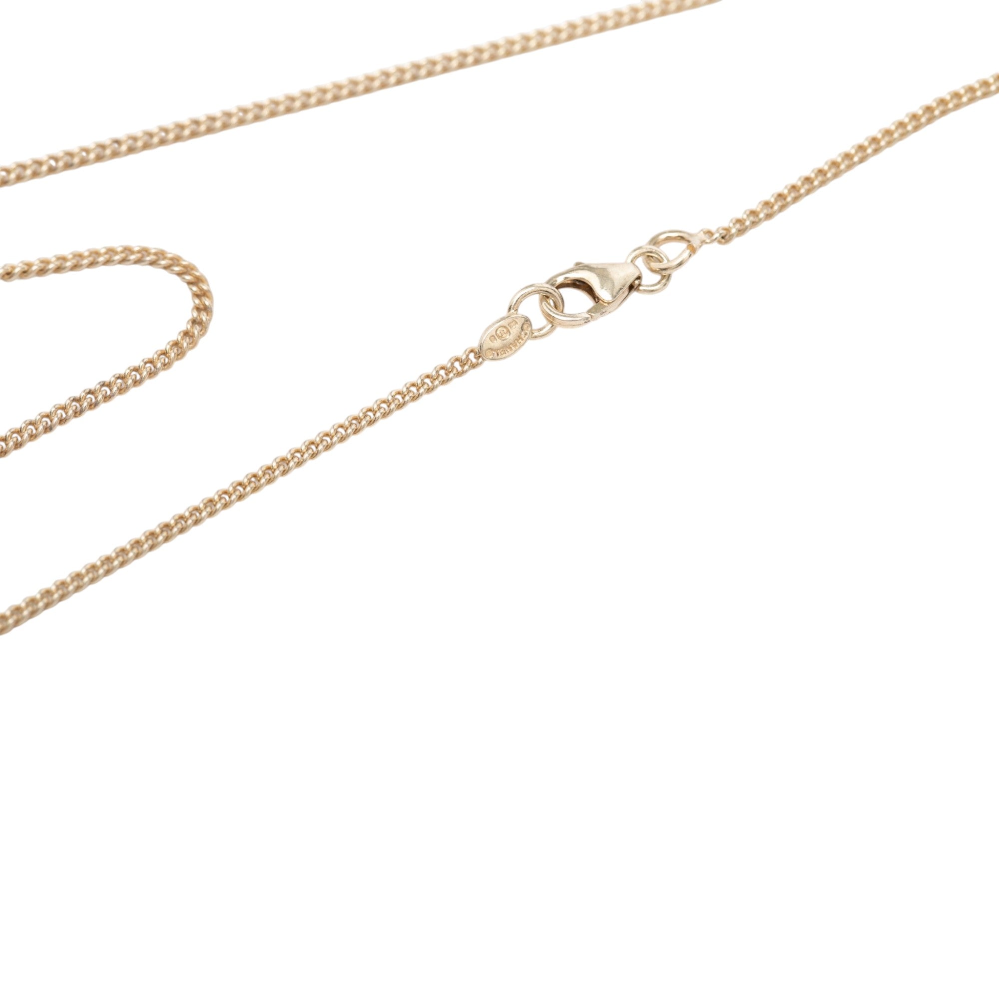 CC Gold Plated Sailboat Pendant Necklace - Image 5