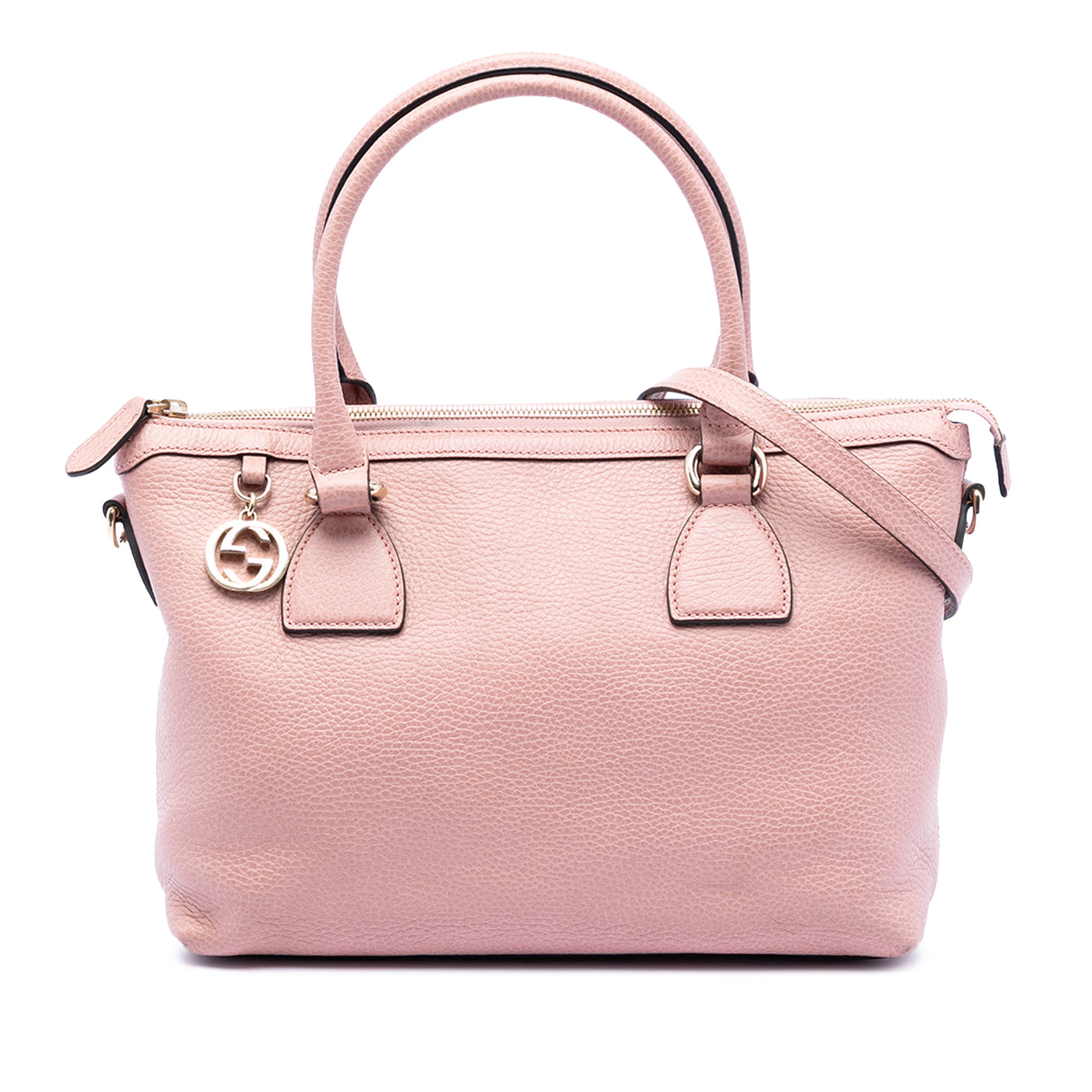 Dollar Calfskin GG Charm Satchel - Image 1