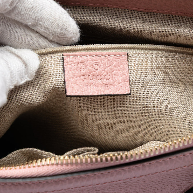 Dollar Calfskin GG Charm Satchel - Image 5