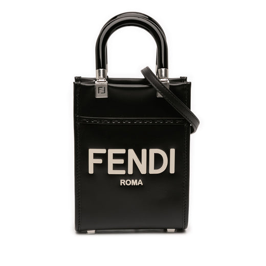 Mini Leather Sunshine Shopper Tote - Image 1