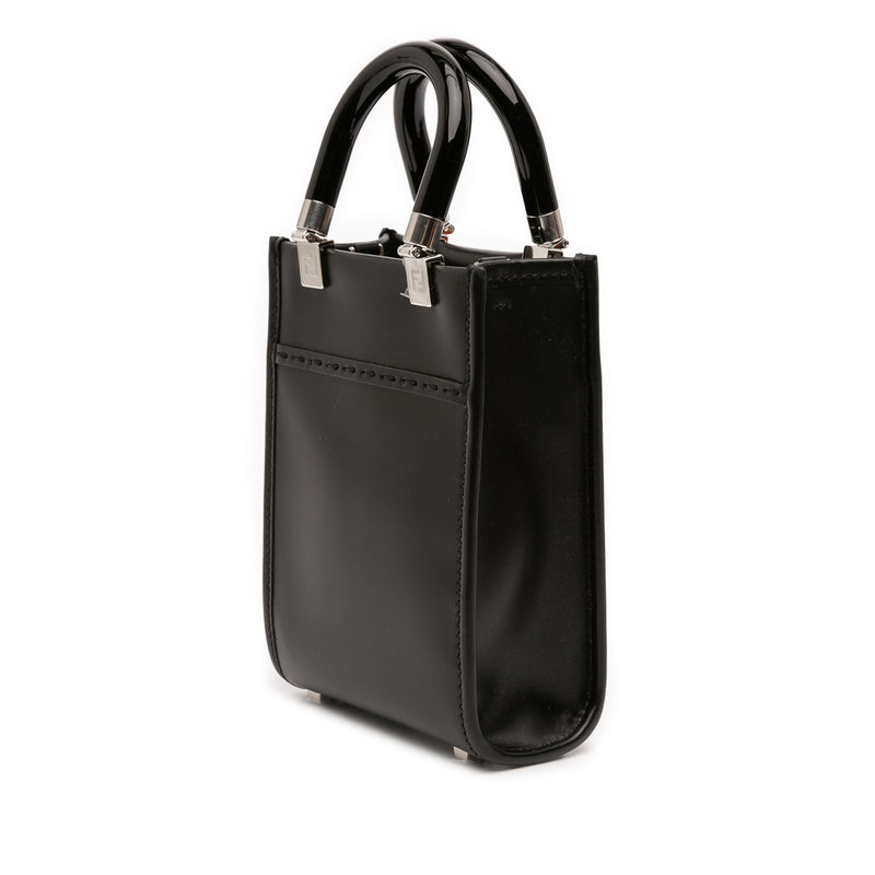 Mini Leather Sunshine Shopper Tote - Image 2