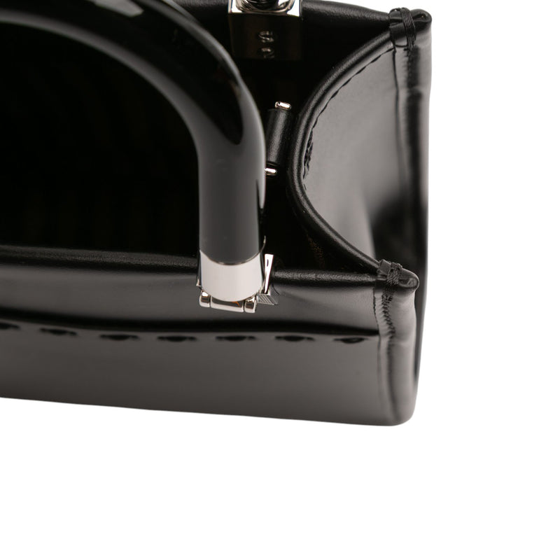 Mini Leather Sunshine Shopper Tote - Image 8