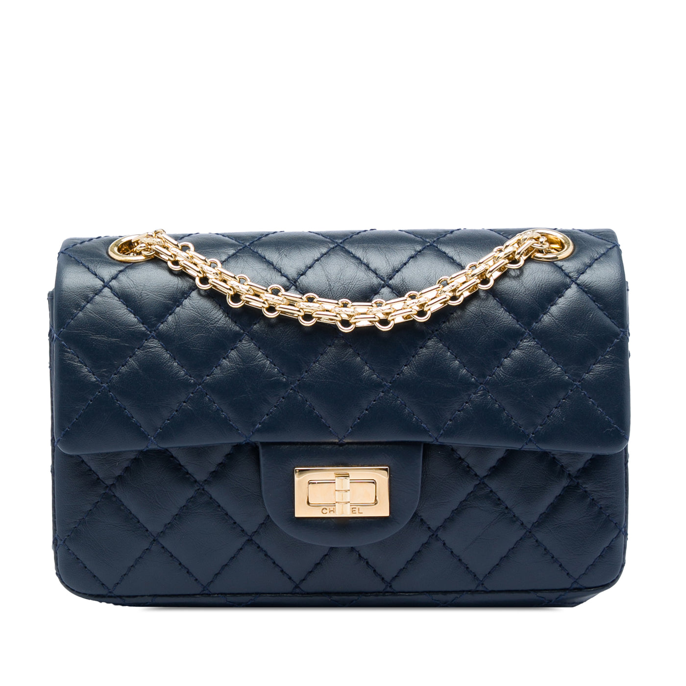 Quilted Aged Calfskin Reissue 2.55 Single Flap 224 - Image 1