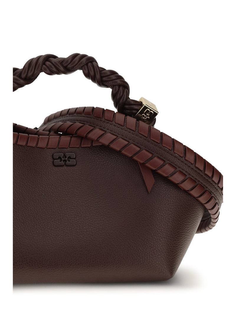 Ganni Bou Shoulder Bag — Brown