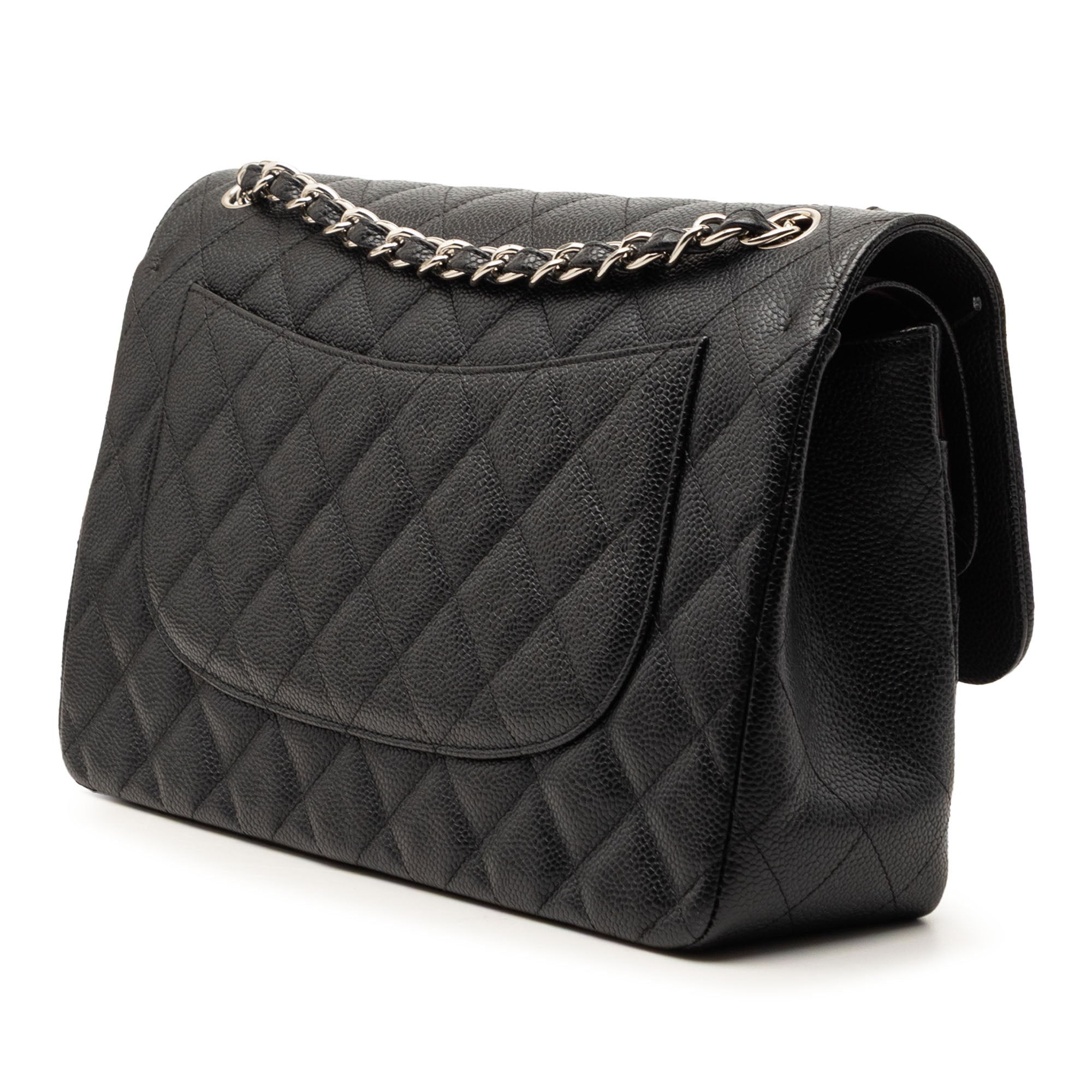 Jumbo Classic Caviar Double Flap - Image 2