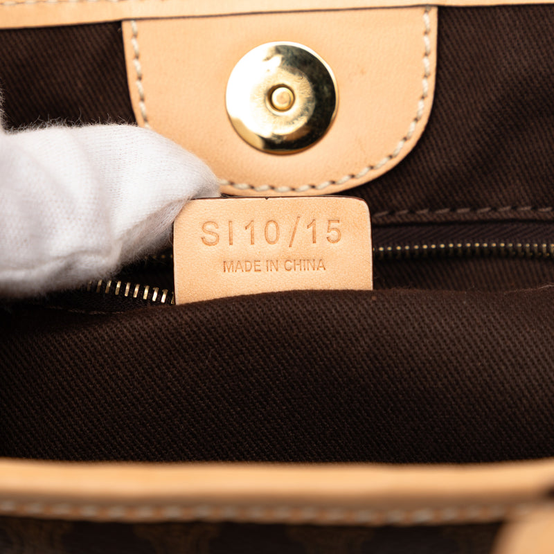 Macadam Coated Canvas Vertical Tote - Image 6