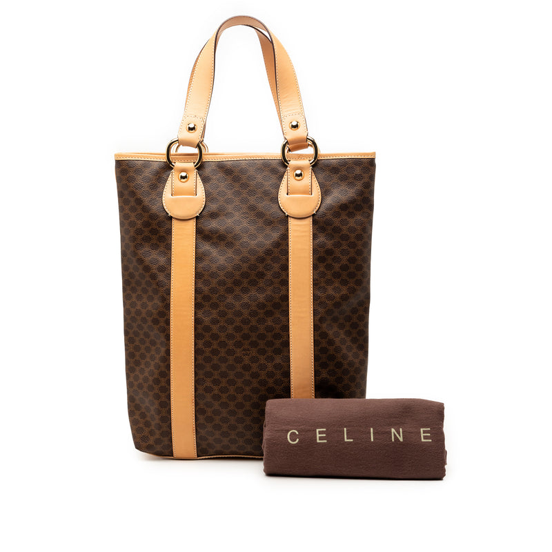 Macadam Coated Canvas Vertical Tote - Image 8