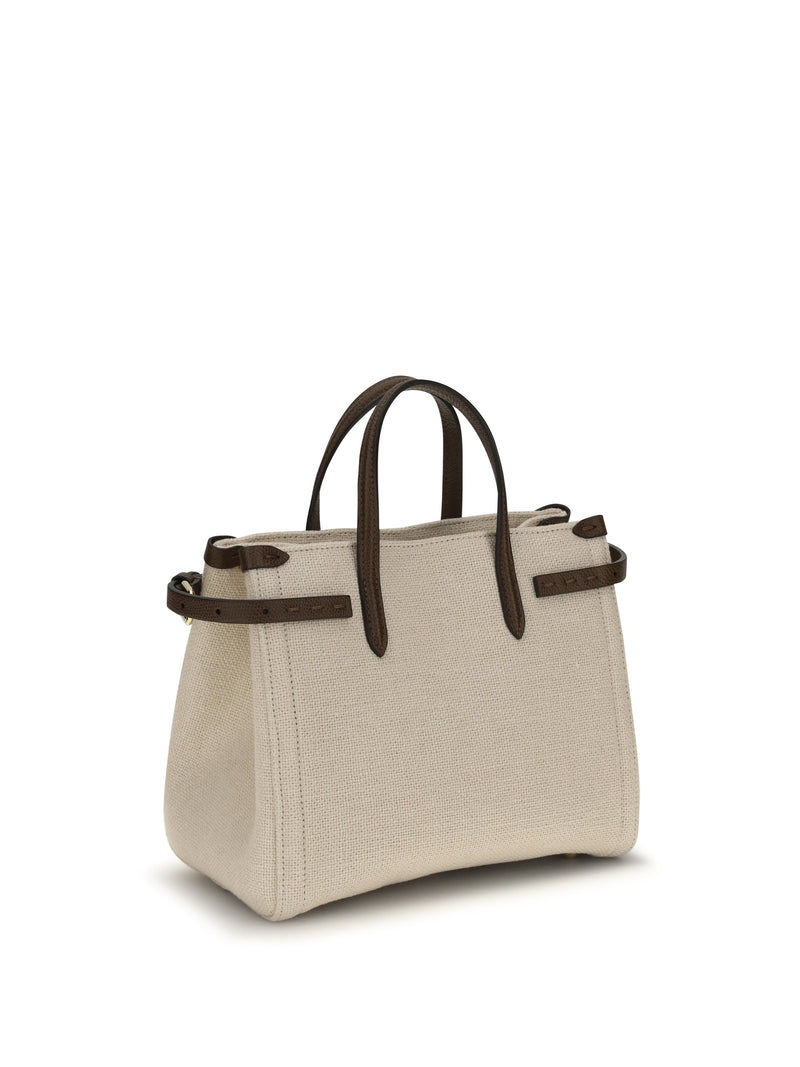 Valentino Garavani Shoulder Bag — Beige Linen