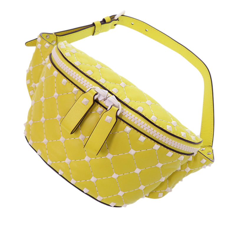 Nappa Rockstud Spike Belt Bag - Image 2