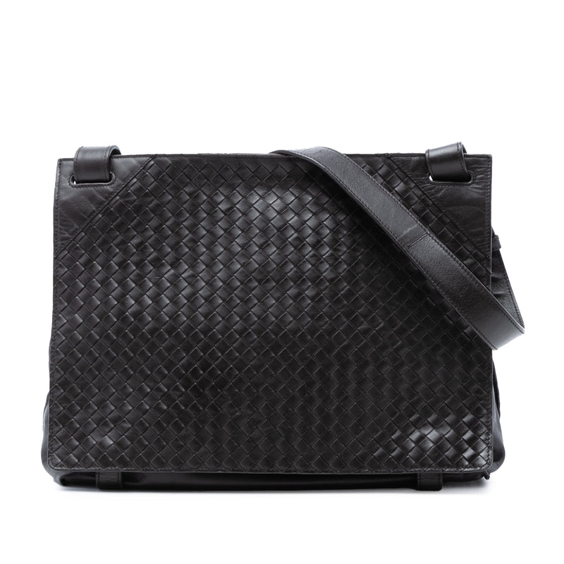 Nappa Intrecciato Messenger Bag
