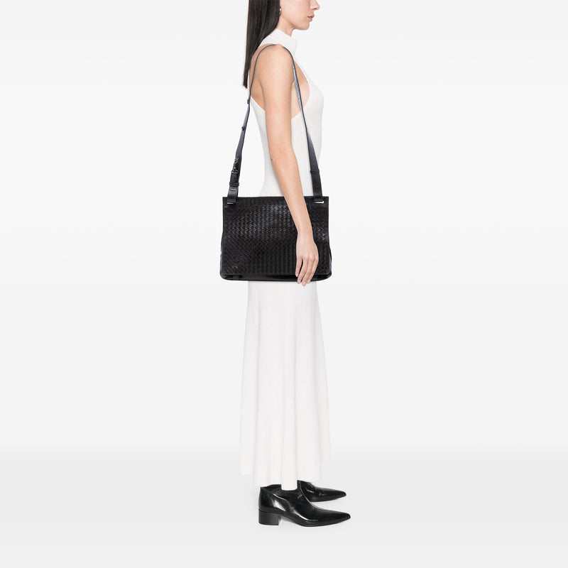 Nappa Intrecciato Messenger Bag - Image 7